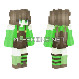 Kiwi Girl Minecraft skin