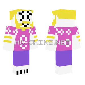 Knockoff Deltarune Asgore Minecraft skin