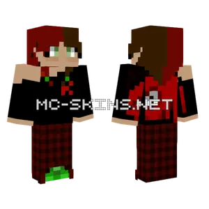 Knuckles PJs Minecraft skin