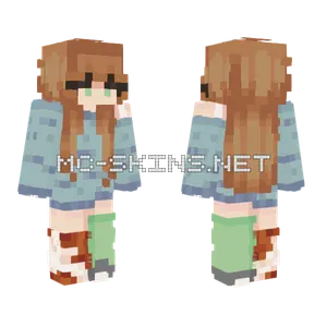 Koi Pond Girl Minecraft skin