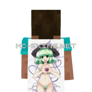 Koishi Komeiji Bikini cape, outside and lining
