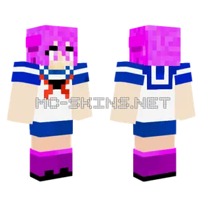 Kokona Girl High School Minecraft skin