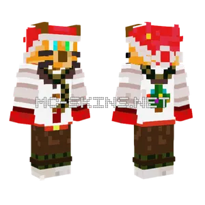 Koreng Santa Minecraft skin
