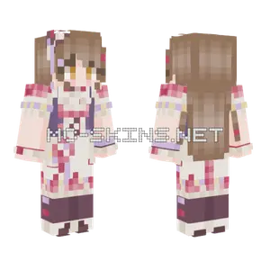 Kotori Minami Welcome To Kotori S Dressing Room Minecraft skin