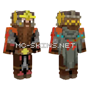 Krasnolud Dwarf Skin Minecraft skin