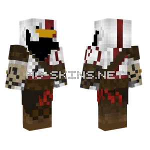 Kratos Chicken Minecraft skin