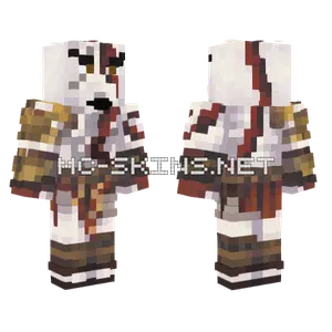 Kratos Skin Minecraft skin