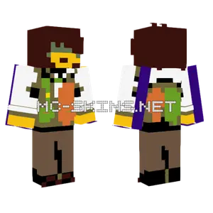 Kris in Flowery Outfit Minecraft skin