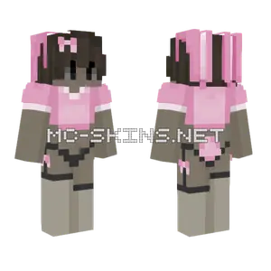 Krzychu Pink Outfit Minecraft skin