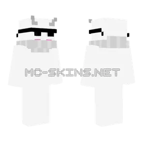 Kuku Dino White Minecraft skin