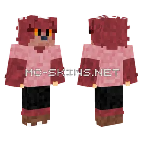 Kuma The Dog Bear Minecraft skin