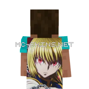Kurapika cape, outside and lining