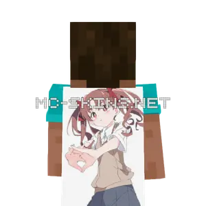 Kuroko Shirai School Uniform cape, outside and lining