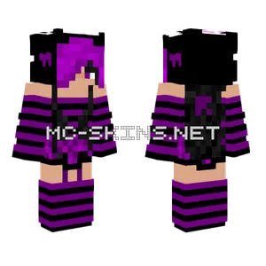 Kuromi Skin Minecraft skin