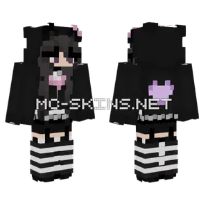 Kuromi Skin Minecraft skin