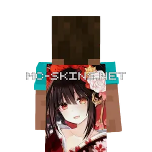 Kurumi Tokisaki cape, outside and lining