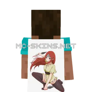 Kushina Uzumaki Kimono cape, outside and lining