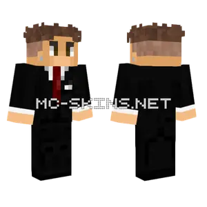 Kvba Suit Skin Minecraft skin