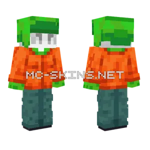Kylecoquitaactu Green Monster Minecraft skin