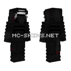 Kylo Ren Battle Ready Minecraft skin