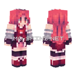 Kyoko Sakura Minecraft skin