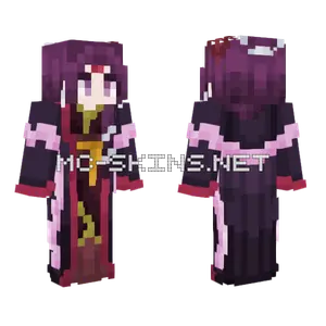 Lady Ah Duo Garden Party Minecraft skin
