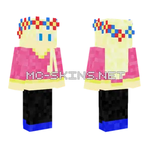 Lady Flower Minecraft skin