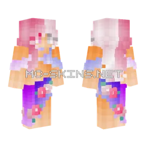 Lady In Pink Minecraft skin
