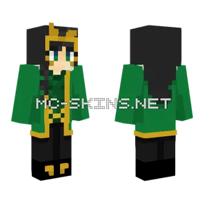 Lady Loki AoA Minecraft skin