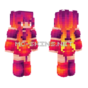 Lady Of Sunsets Minecraft skin