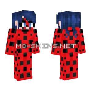 Ladybug Miraculous Ladybug Minecraft skin