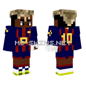 Lamine Yamal Modo Ramadan Minecraft skin