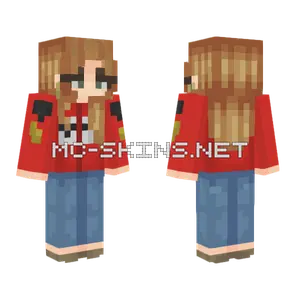 Lana Del Rey Ferrari Jacket Minecraft skin