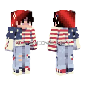 Land Of The Free Home Of The Brave V2 Minecraft skin