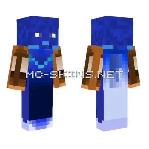 Lapis Golem Minecraft skin