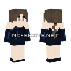 Lara Croft Opera Dress Minecraft skin