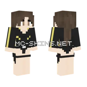 Lara Croft Wetsuit Minecraft skin