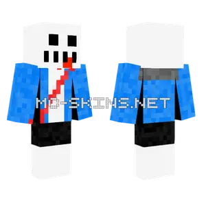 Last Breath Sans Phase 2 Minecraft skin