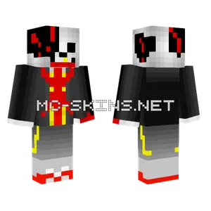 Last Breath Sans Phase 20 Minecraft skin
