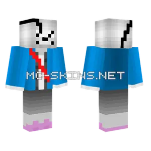 Last Breath Sans Phase 3 Minecraft skin