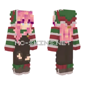 Lauren Navidad4 Christmas Girl Minecraft skin