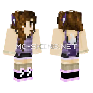 Lauriebon Purple Werewolf Ver Minecraft skin