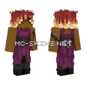 Lava Lady Minecraft skin