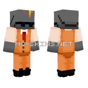 Lava Suit Minecraft skin