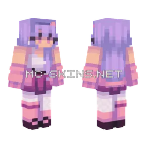 Lavender Haze Minecraft skin