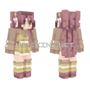 Lavender Sage Minecraft skin