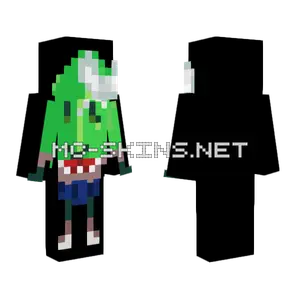 Leafy Doki Doki Minecraft skin