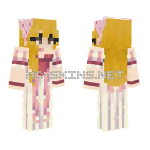 Leah Pinkformal Minecraft skin
