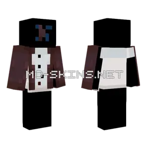 Leather Jacket Button Down Minecraft skin