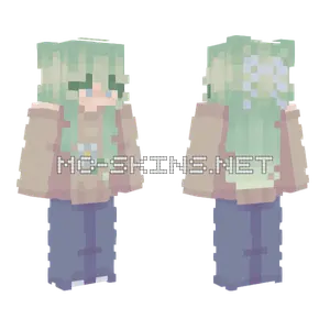 Leaves On A Cabin Minecraft skin